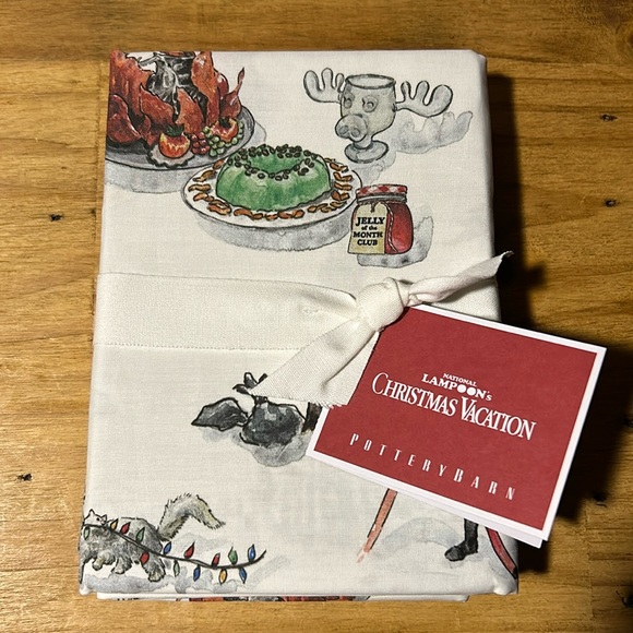 Pottery Barn National Lampoon Christmas Vacation Set of 2 King pillow cases BNWT
